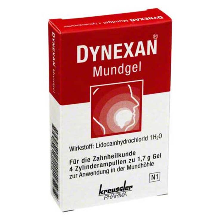 Dynexan Mundgel, 4X1.7 g
