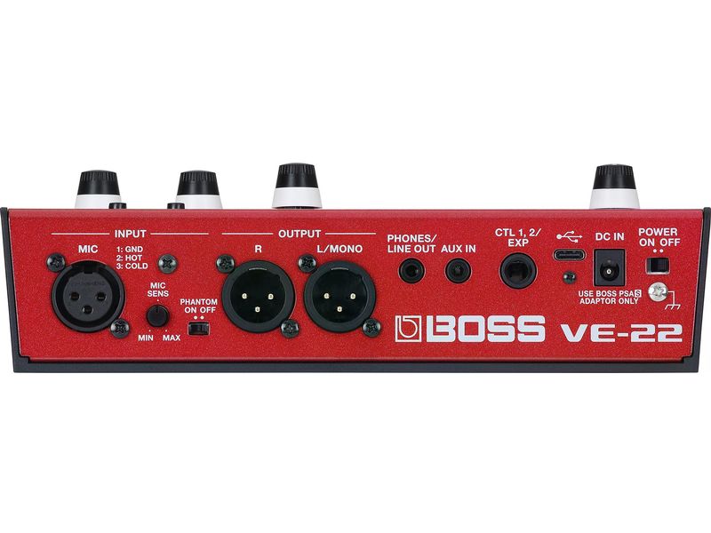 BOSS Effektgerät VE-22 Vocal Performer Multi-Effekt