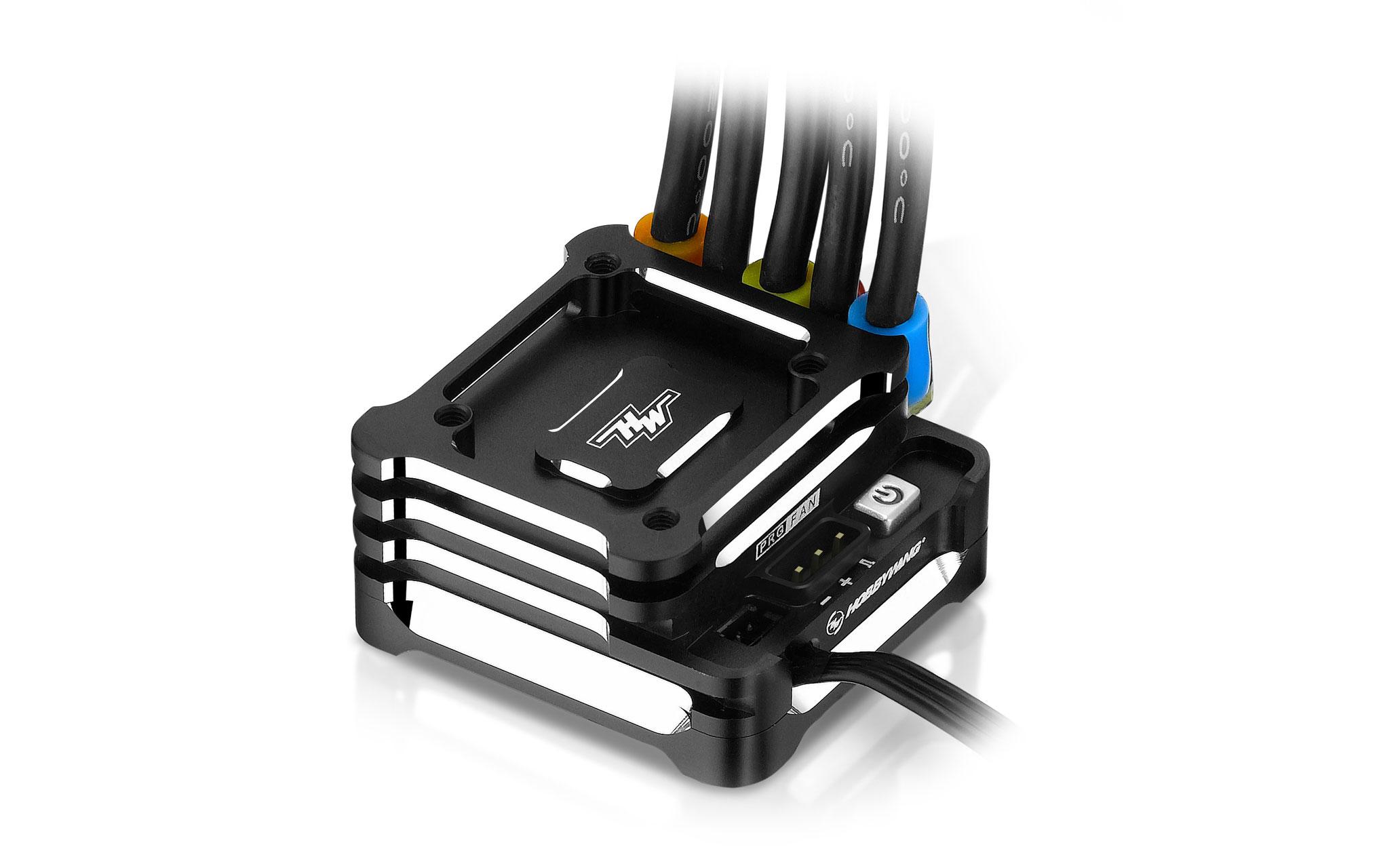 Brushless Regler Xerun XD10 Pro, Drift, Schwarz, 100A, 2S<br>Brushless ESC für Drifter im Massstab 1:10