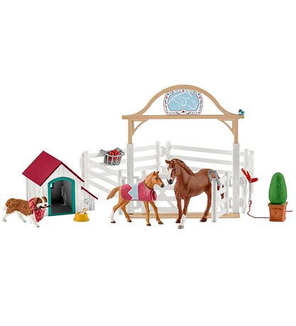 Schleich Horse Club - 64 cm - Hannahs G?stehest m. Hund 42458