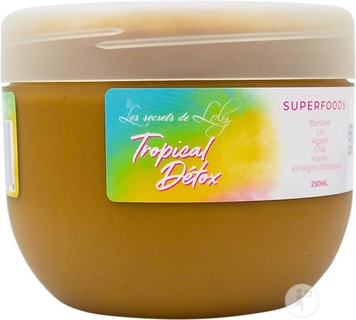 Les Secrets de Loly Tropical Détox 4en1 Soin Capillaire Détoxifiant Tous Cheveux 250ml