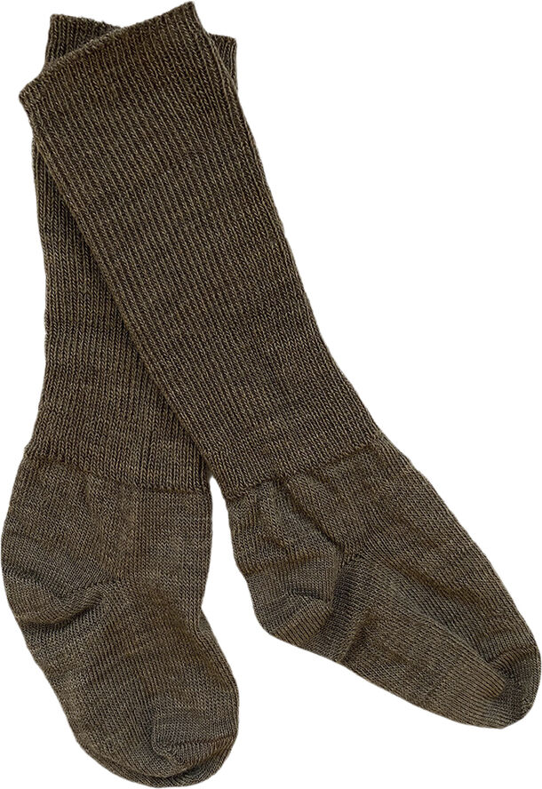 GoBabyGo Non-Slip socks in Merino Wool LV Chestnut