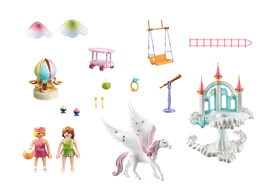 Playmobil - Himmelsk regnbueslot (71359)