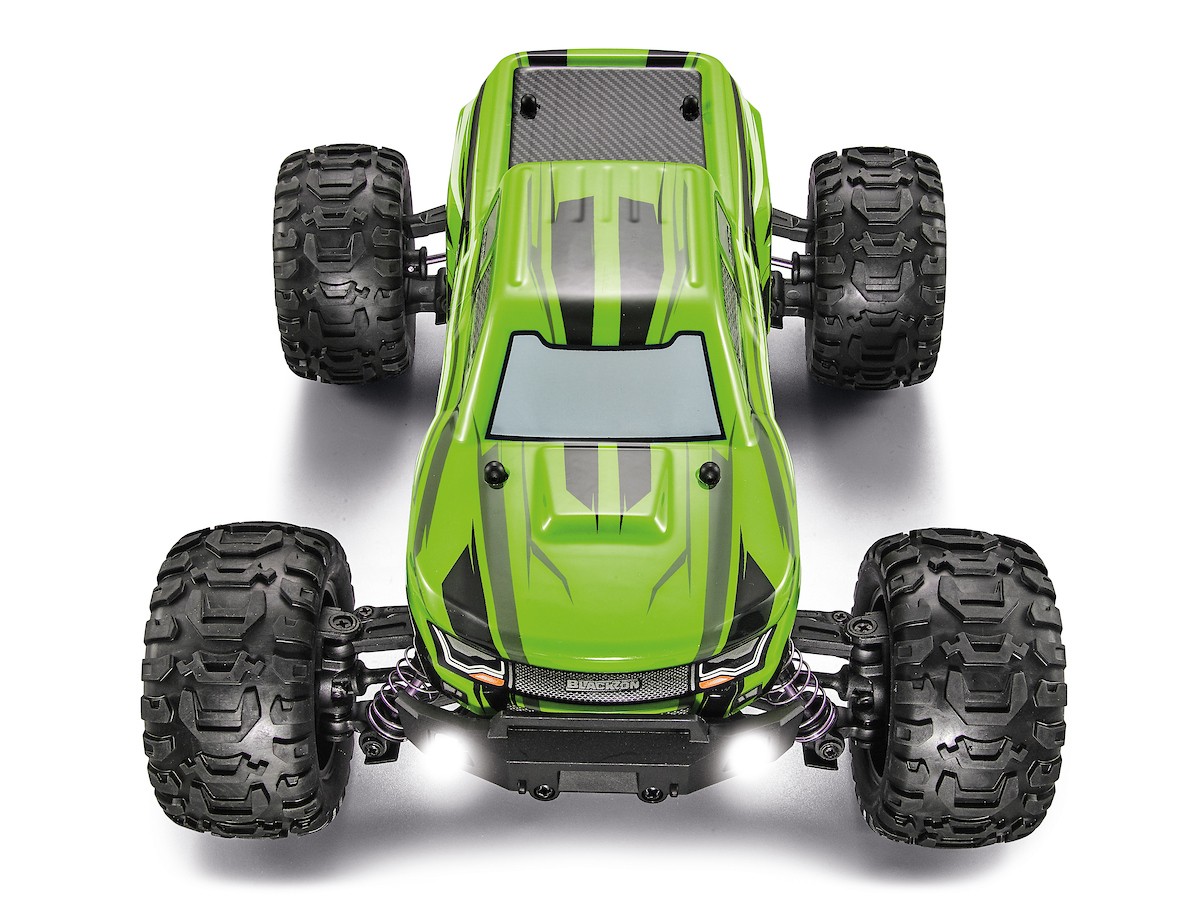 BLACKZON - Slyder MT Turbo 1/16 4WD 2S Brushless - Green (540200)