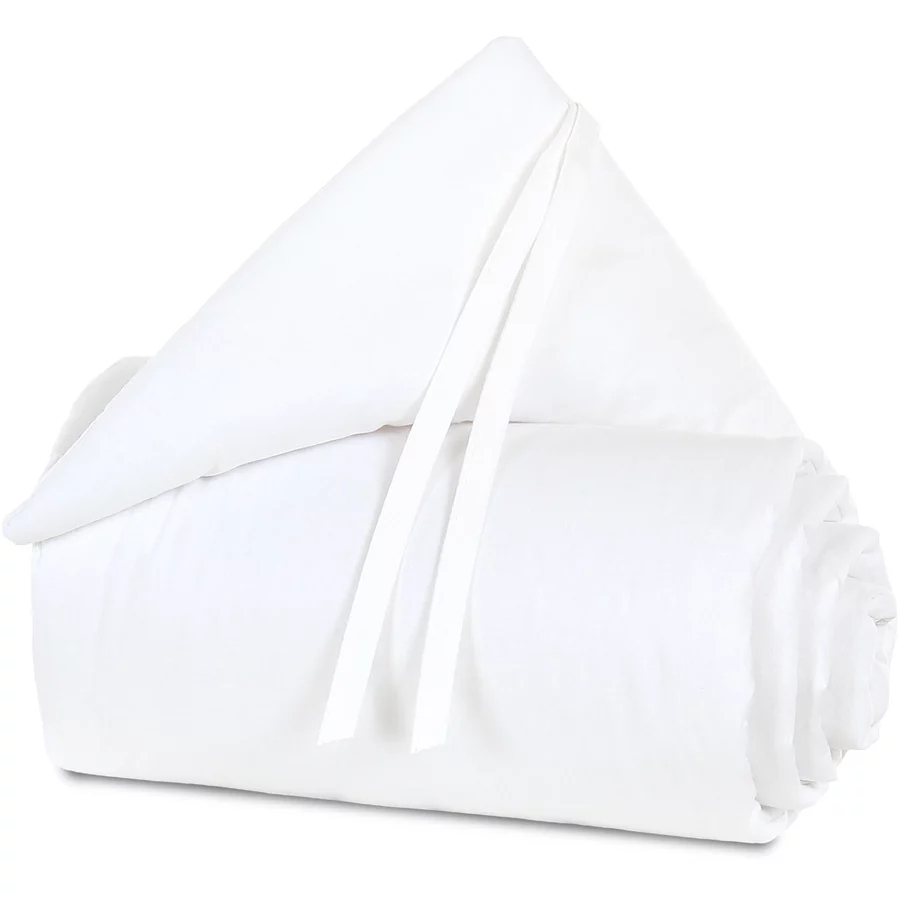 babybay Nestchen Maxi weißweiß 168 x 24 cm