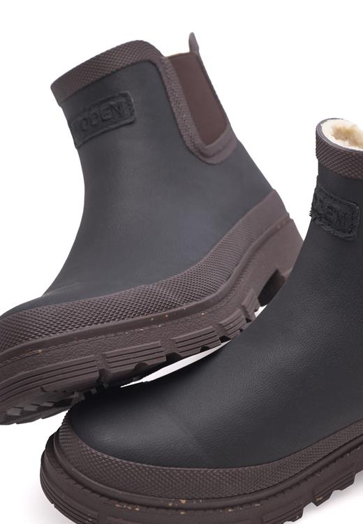 Woden Liv Warm Waterproof Black Chocolate
