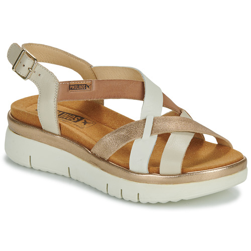 Pikolinos - PALMA W4N - Blanc / Doré / Cognac