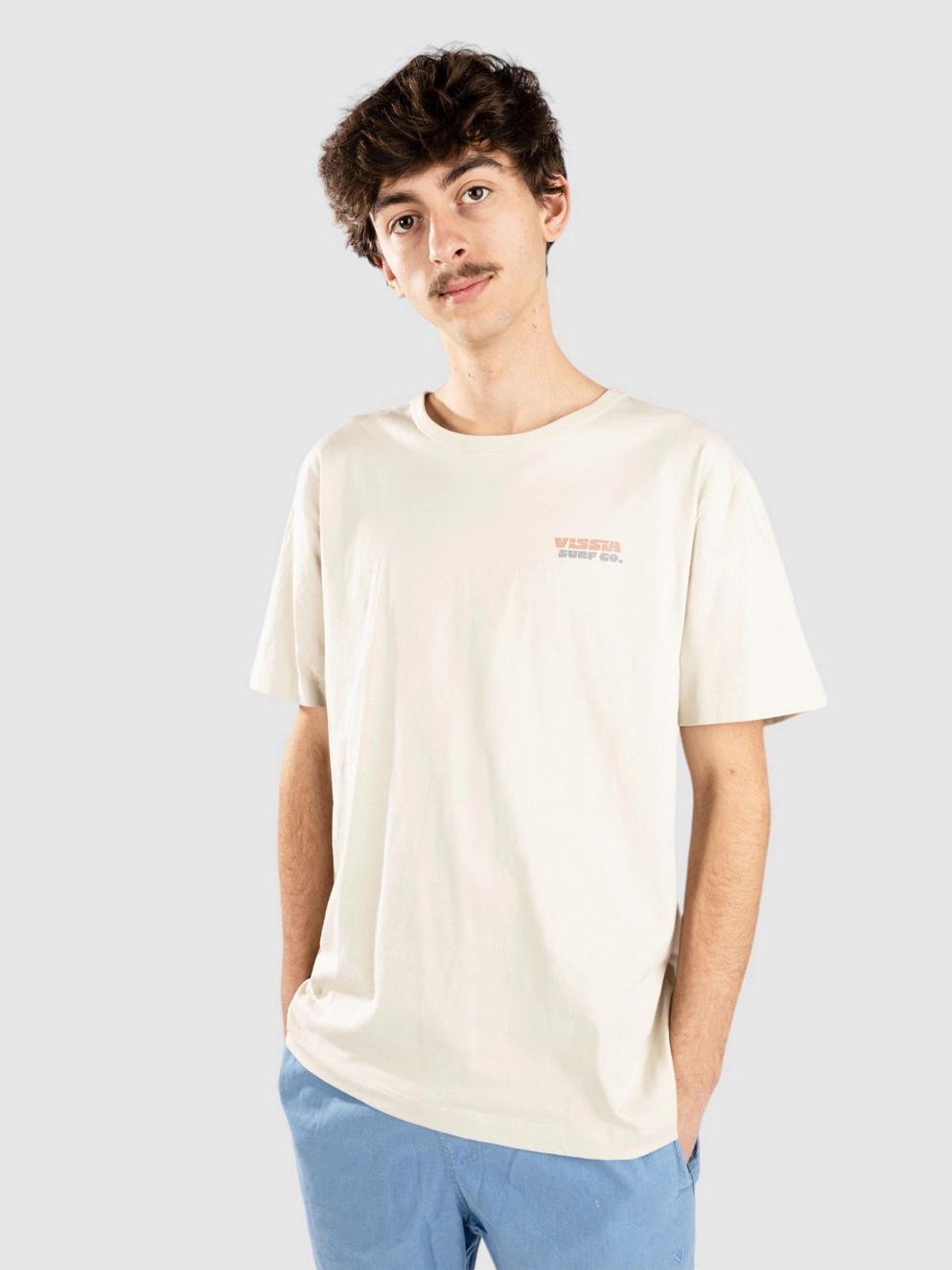 Vissla Sunset Wave T-Shirt bone