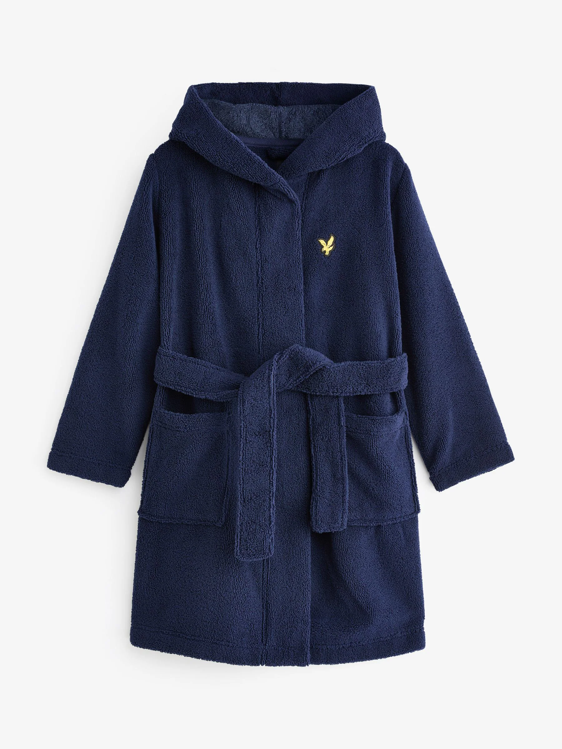 Midnight Blue - Lyle & Scott Boys Bucke Bathrobe