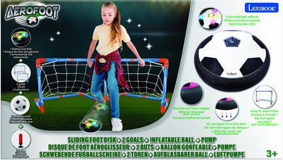 Lexibook AeroFoot Fotballdisc med Lys & 2 Mål