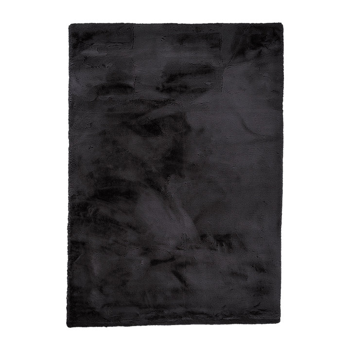 Zacht Hoogpolig vloerkleed - Comfy Supreme Zwart