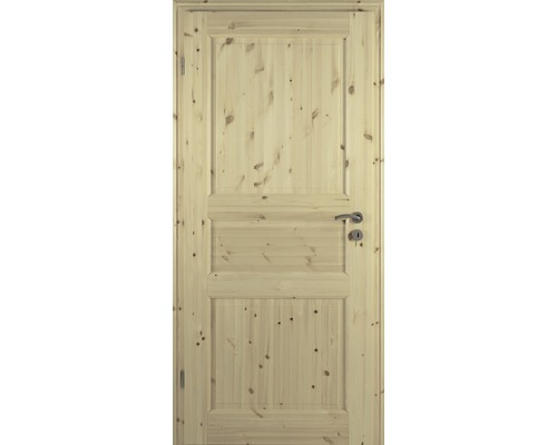 Pertura landelijke deur Fengur spar gelakt 86,0x198,5 cm links 02/03