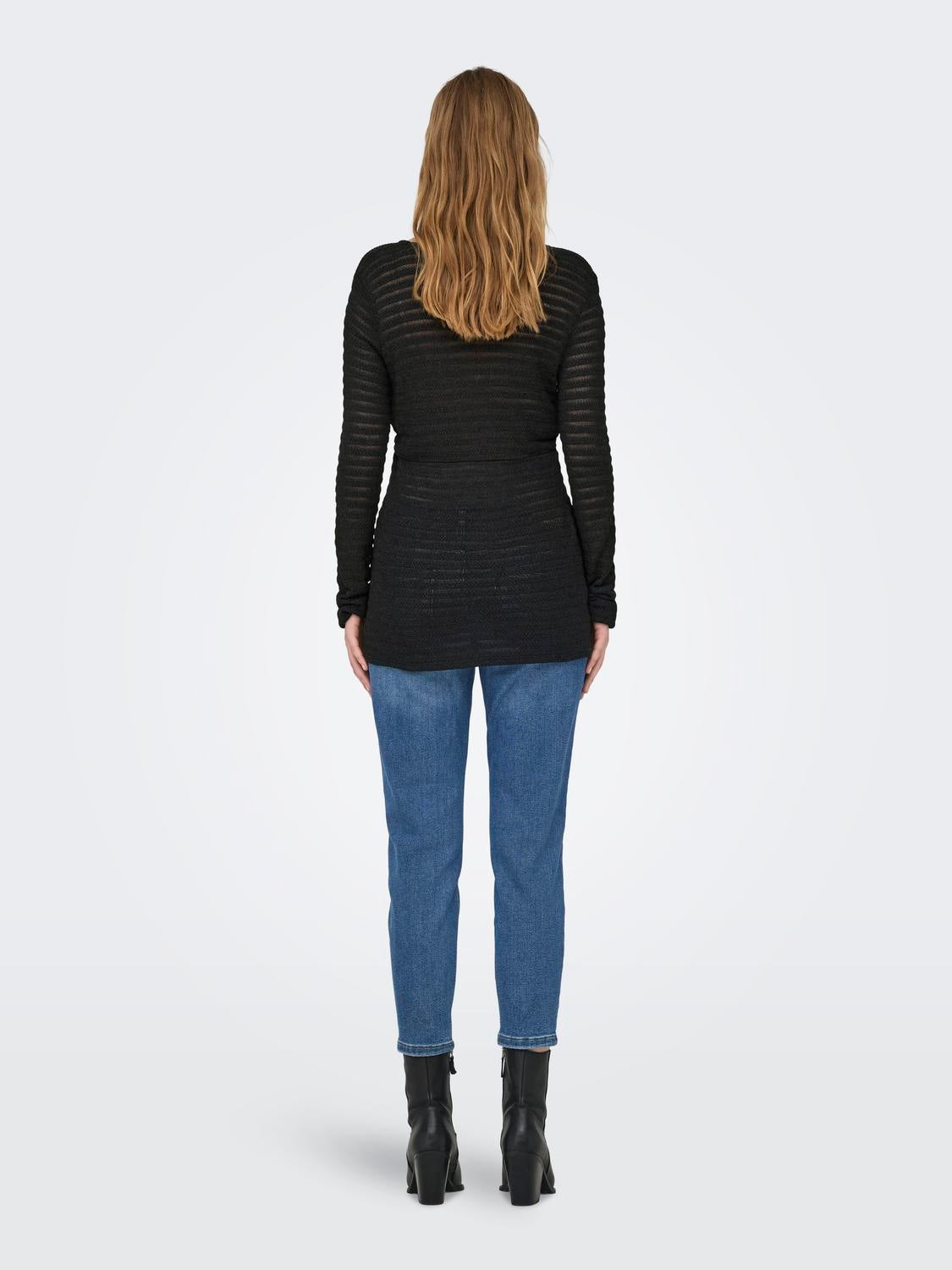 OLMELICIA Top Black