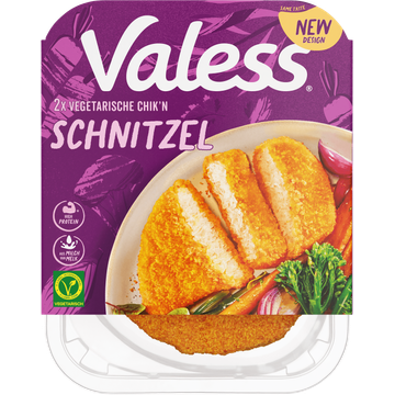 Valess Vegetarische Chik'n Schnitzel 2 Stuks 180 g