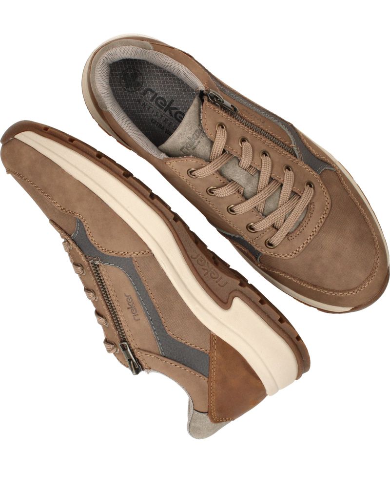 Rieker Sneakers Taupe Heren