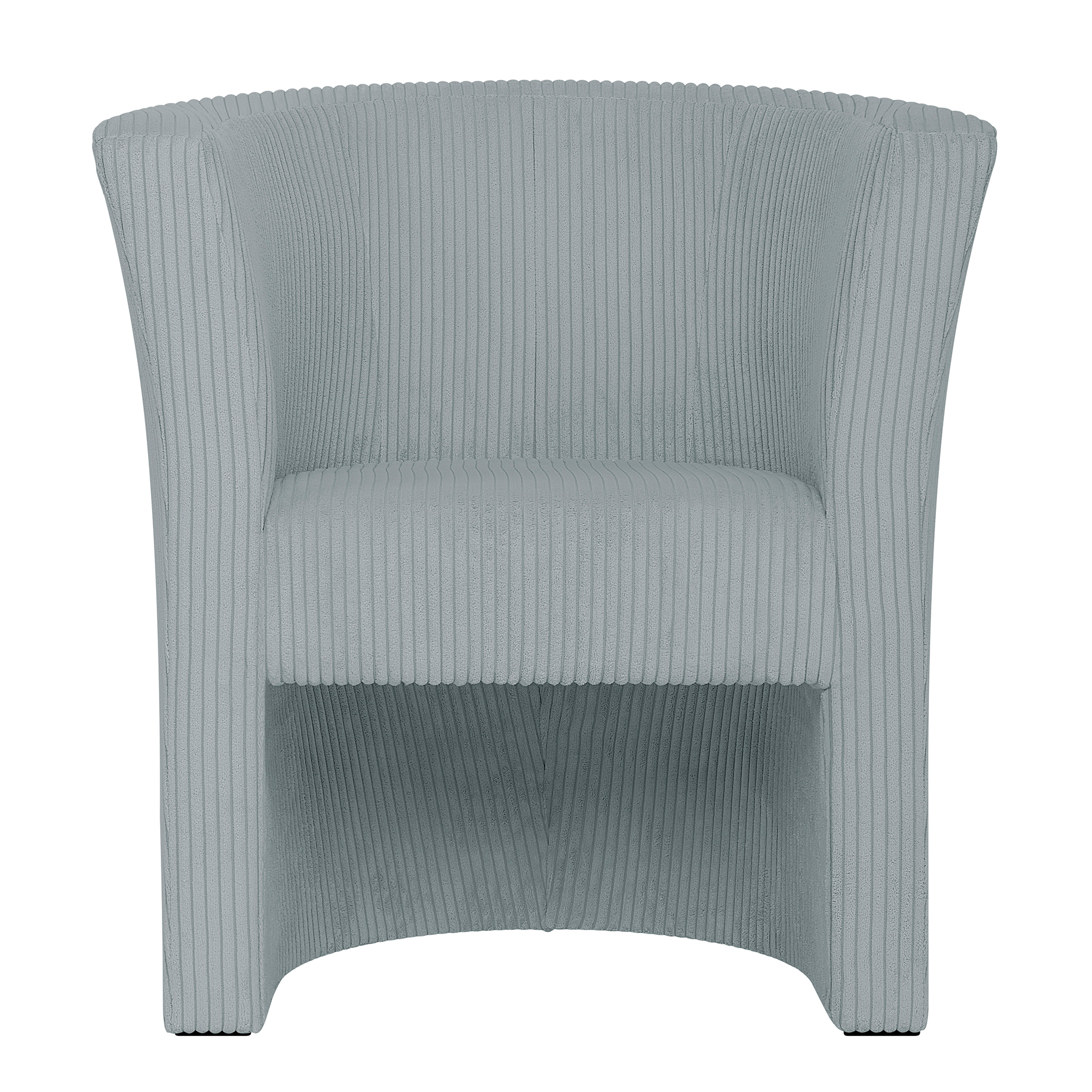 Cocktailsessel - mint - Cord - 76 cm hoch