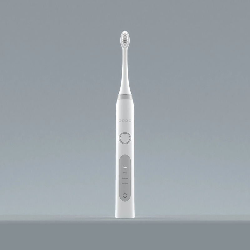 Ordo Sonic+ Brush Heads 2-pack - White Silver