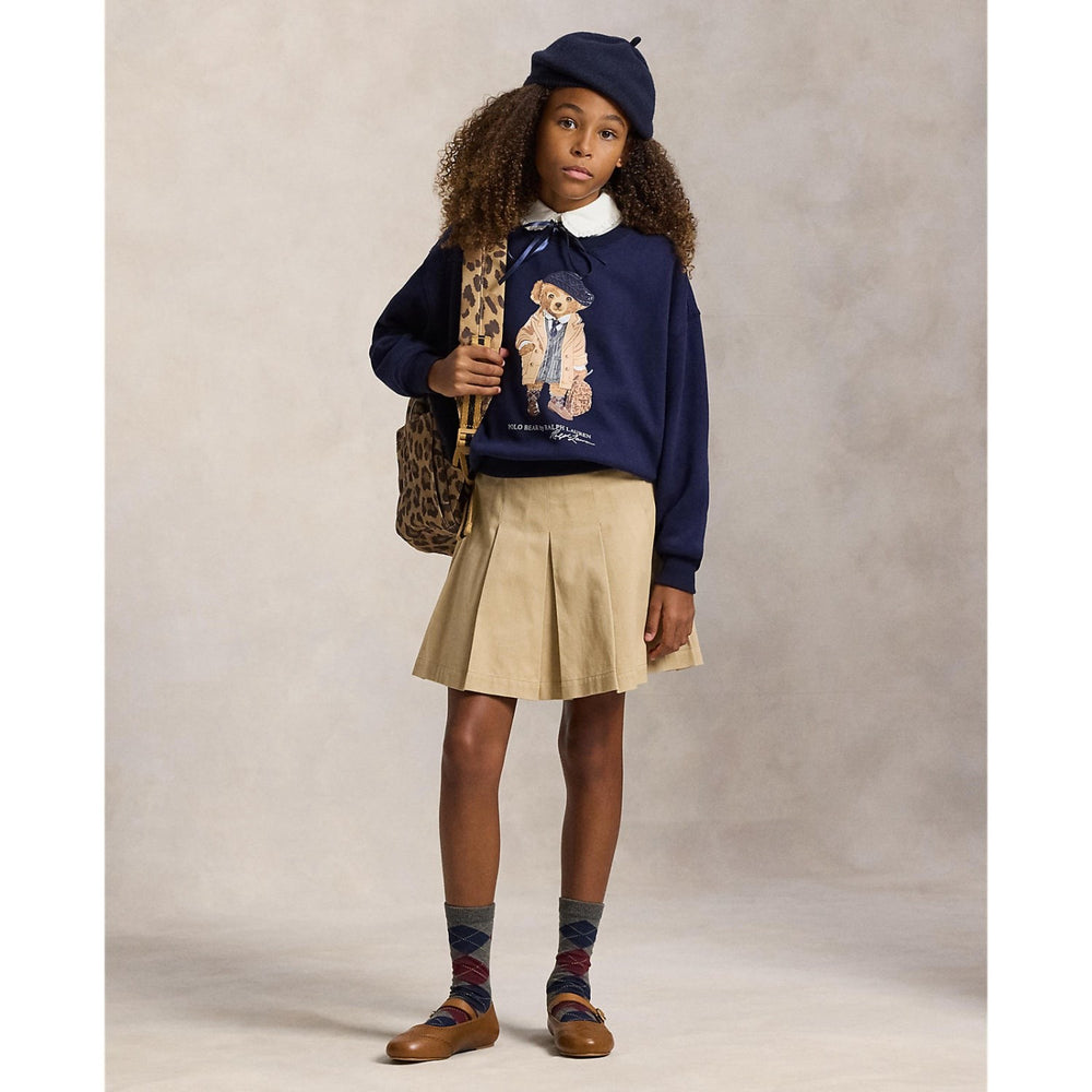 Køb Polo Ralph Lauren Refined Navy Girl Sweatshirt