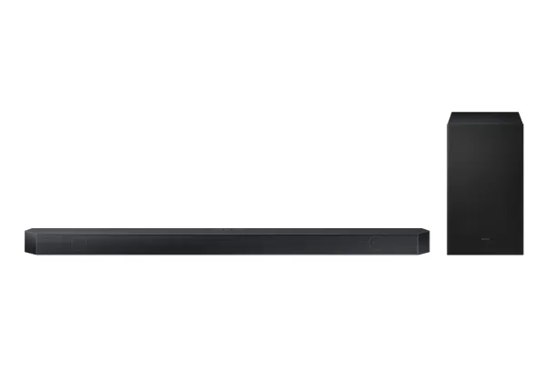 Samsung HW-Q700D - Q-Series - lydbarsystem - til hjemmebiograf - 3.1.2-kanal - trådløs - Wi-Fi, Bluetooth - App-kontrolleret - titansort