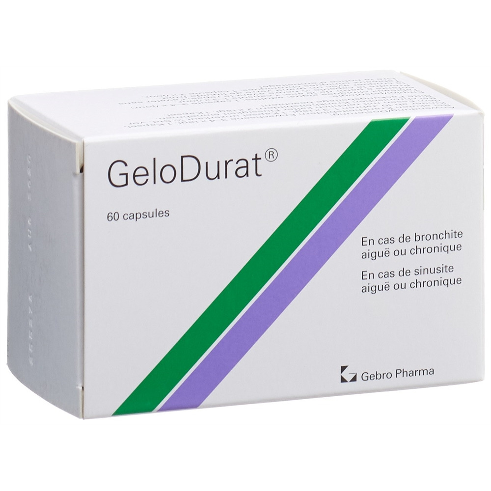GELODURAT Weichkaps Blist 60 Stk<br>60 Stück, Blister, Weichkapsel, magensaftresistent