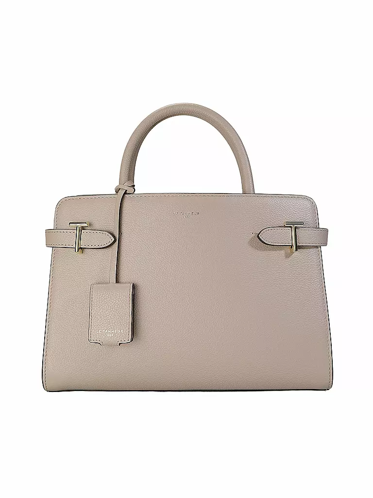 LE TANNEUR Ledertasche - Henkeltasche EMILIE Medium  beige