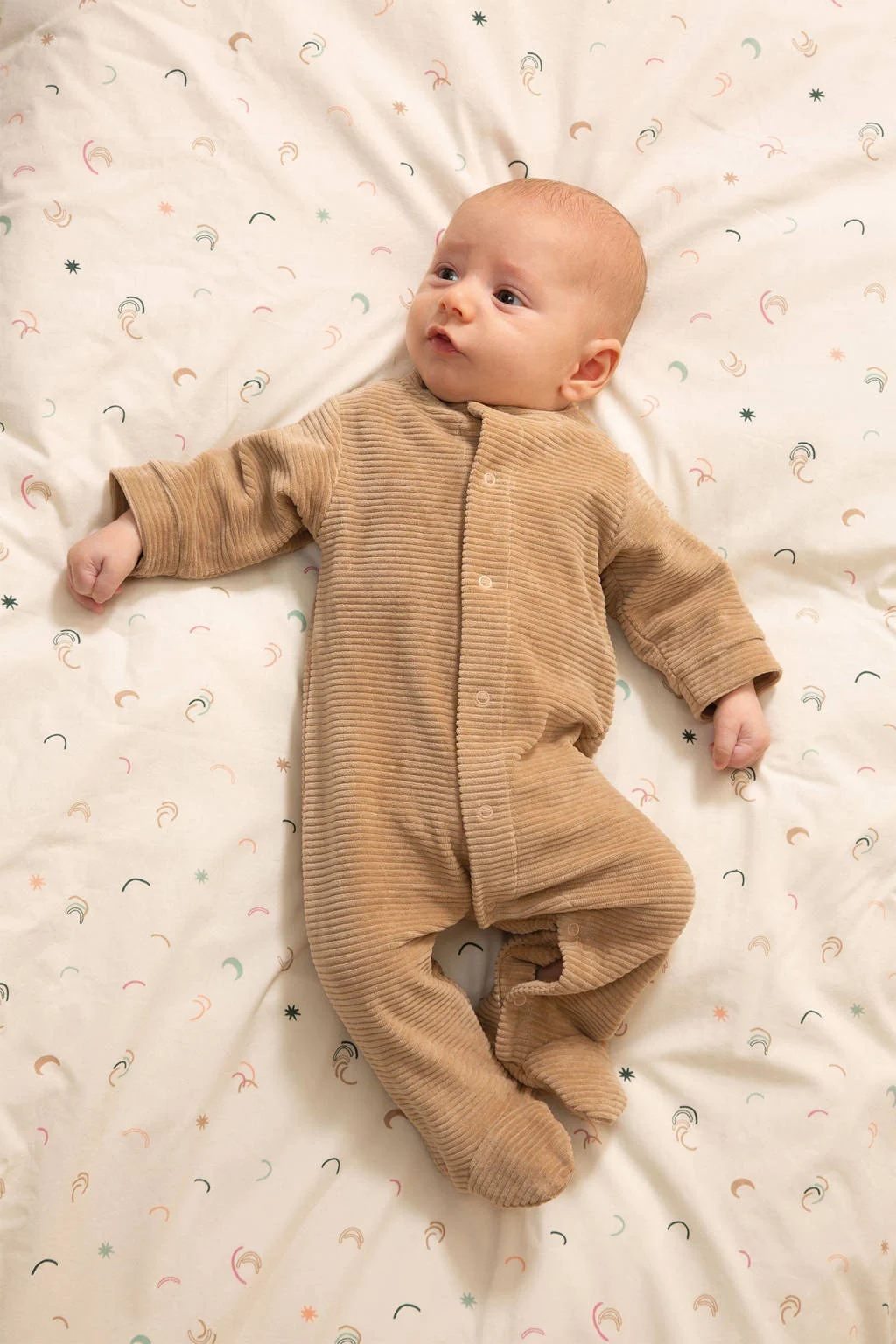 Witlof for kids boxpakje Urban Taupe velvet rib