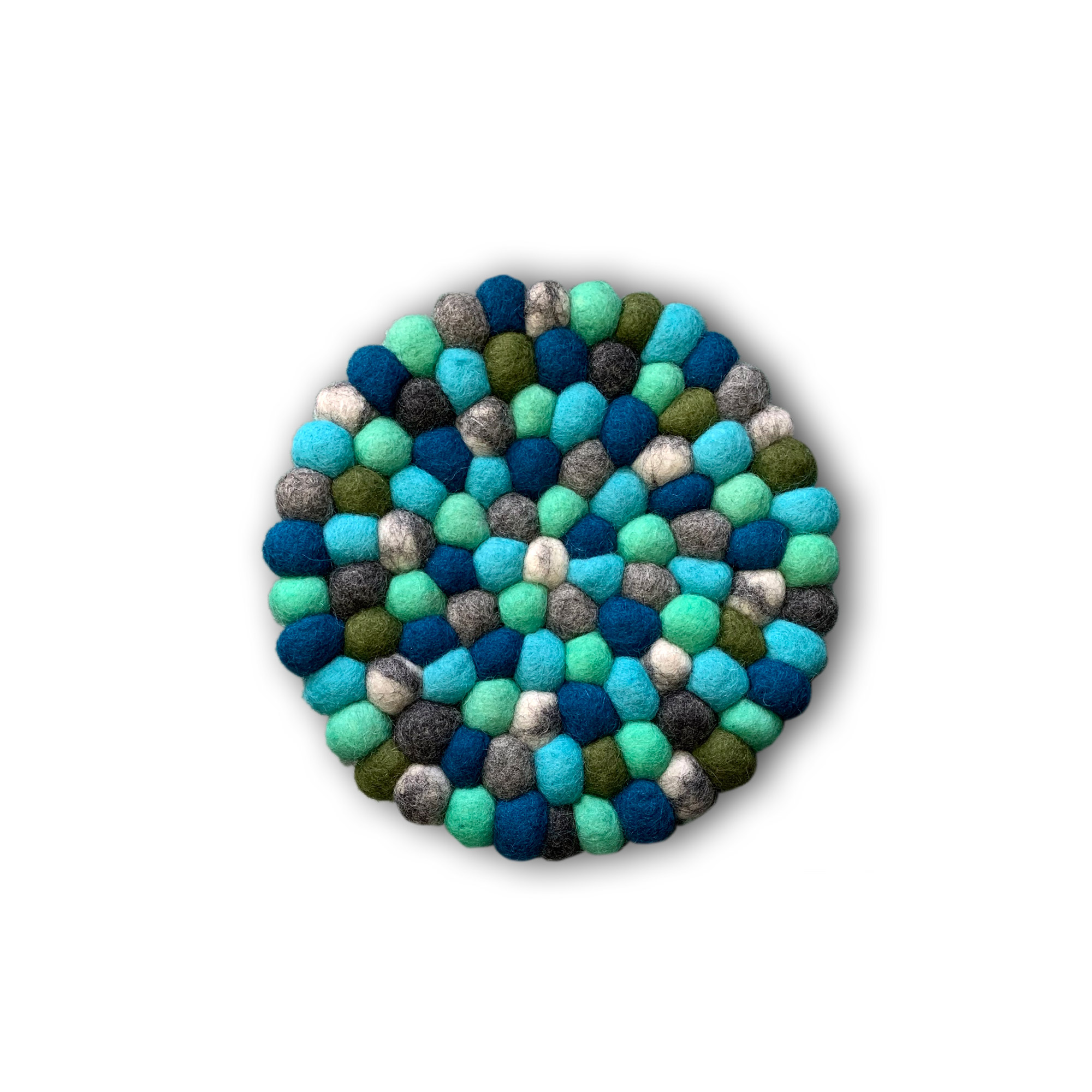 Filz-Untersetzer für Klangschalen, teal, Ø 24 cm günstig bestellen
