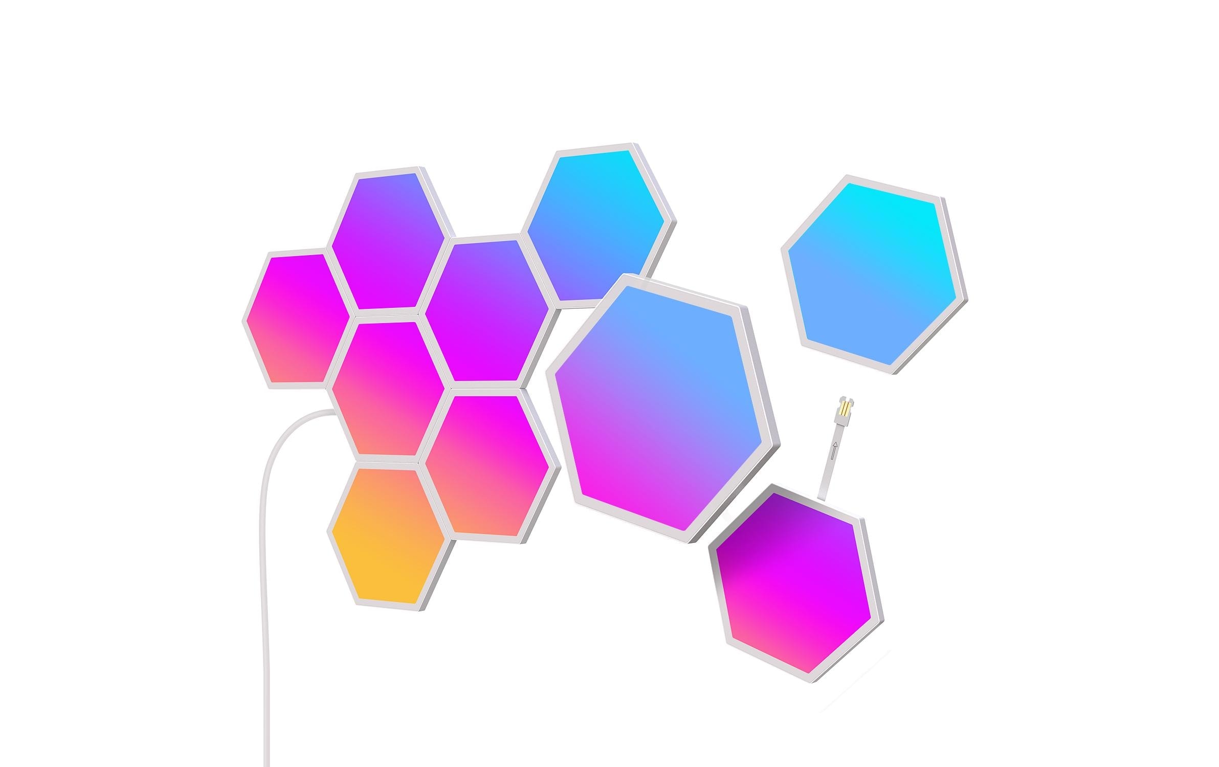 Govee Pendelleuchte »Glide Hexa, 10er« Farbwechsler