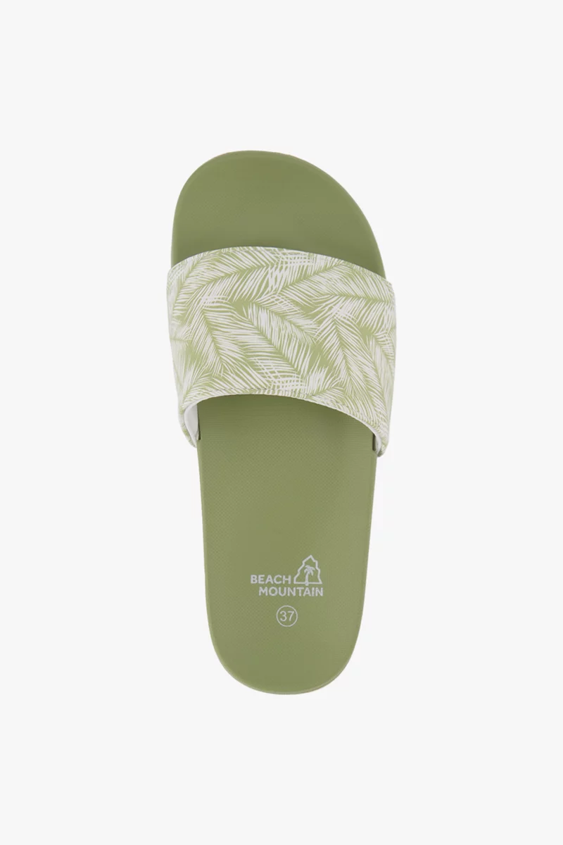 BEACH MOUNTAIN Soft Leaves Damen Slipper