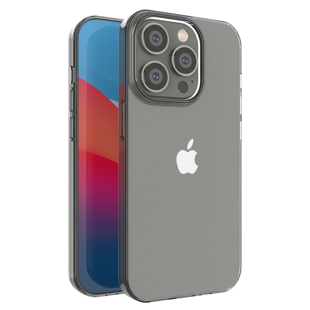iPhone 14 Pro Gummi Case Hülle Slim Design 1.0 mm - Transparent