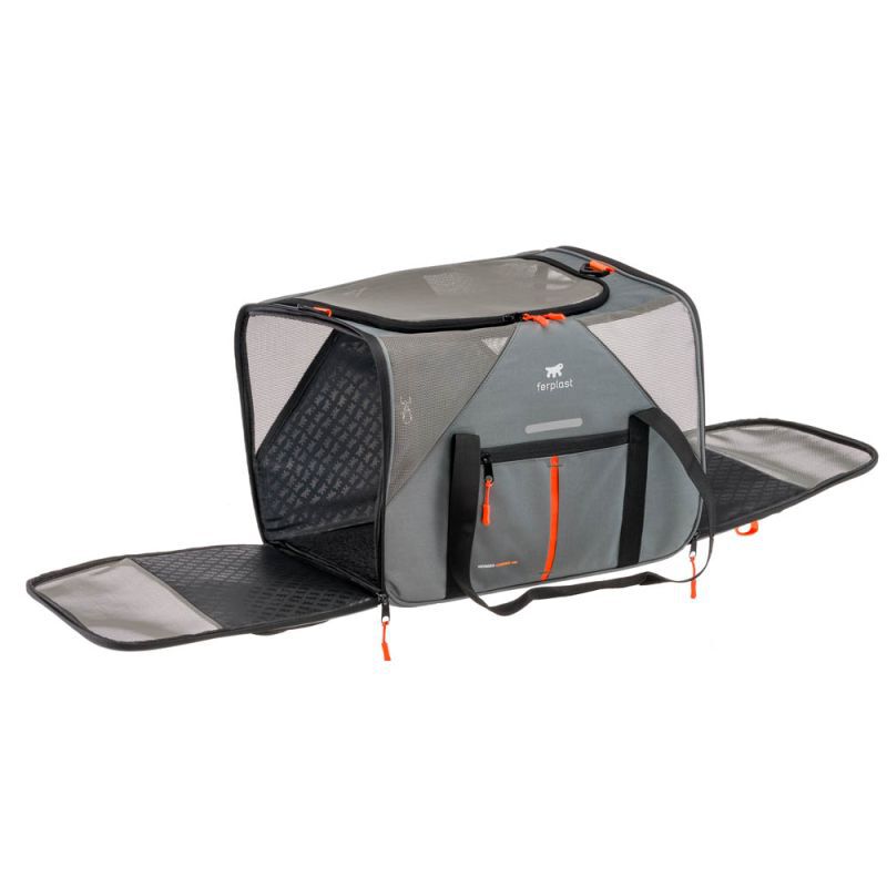Ferplast Voyager 450 - Draagtas - Grijs - 49x36 cm - L