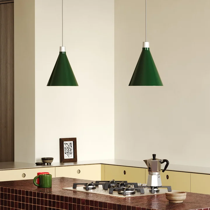 Tala - Bower Pendelleuchte C600, dunkelgrün