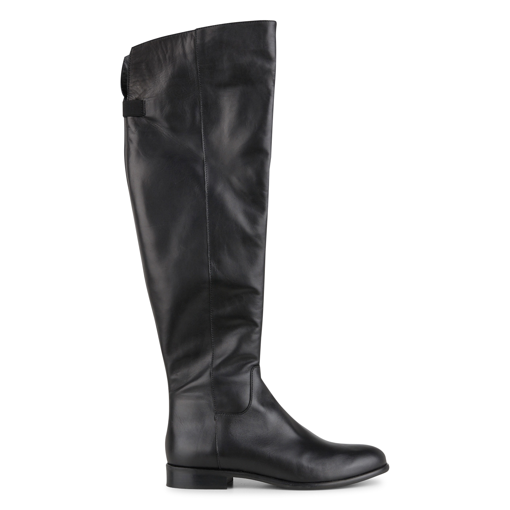 LAUREN - Bottes hautes en cuir | Noir