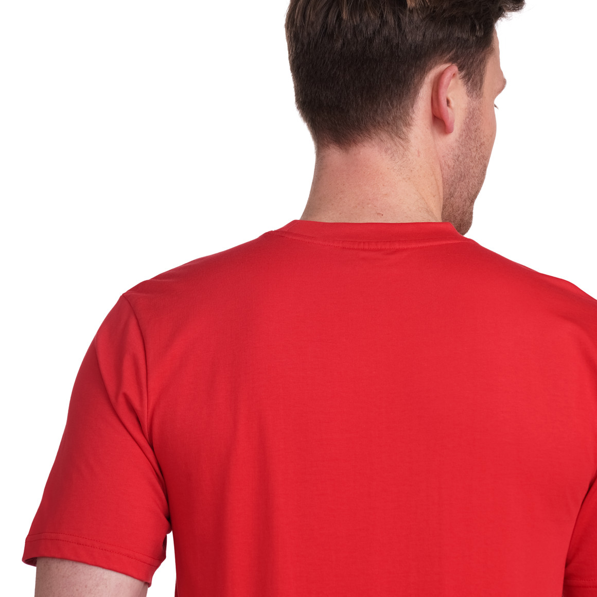 VanVaan Herren T-Shirt mit großem Print rot