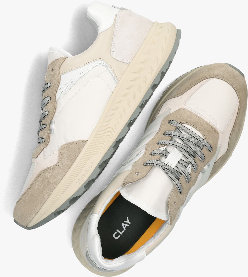 CLAY witte clay lage sneakers 13655