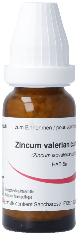 Omida Zincum valerianicum Glob 30 D 14 g