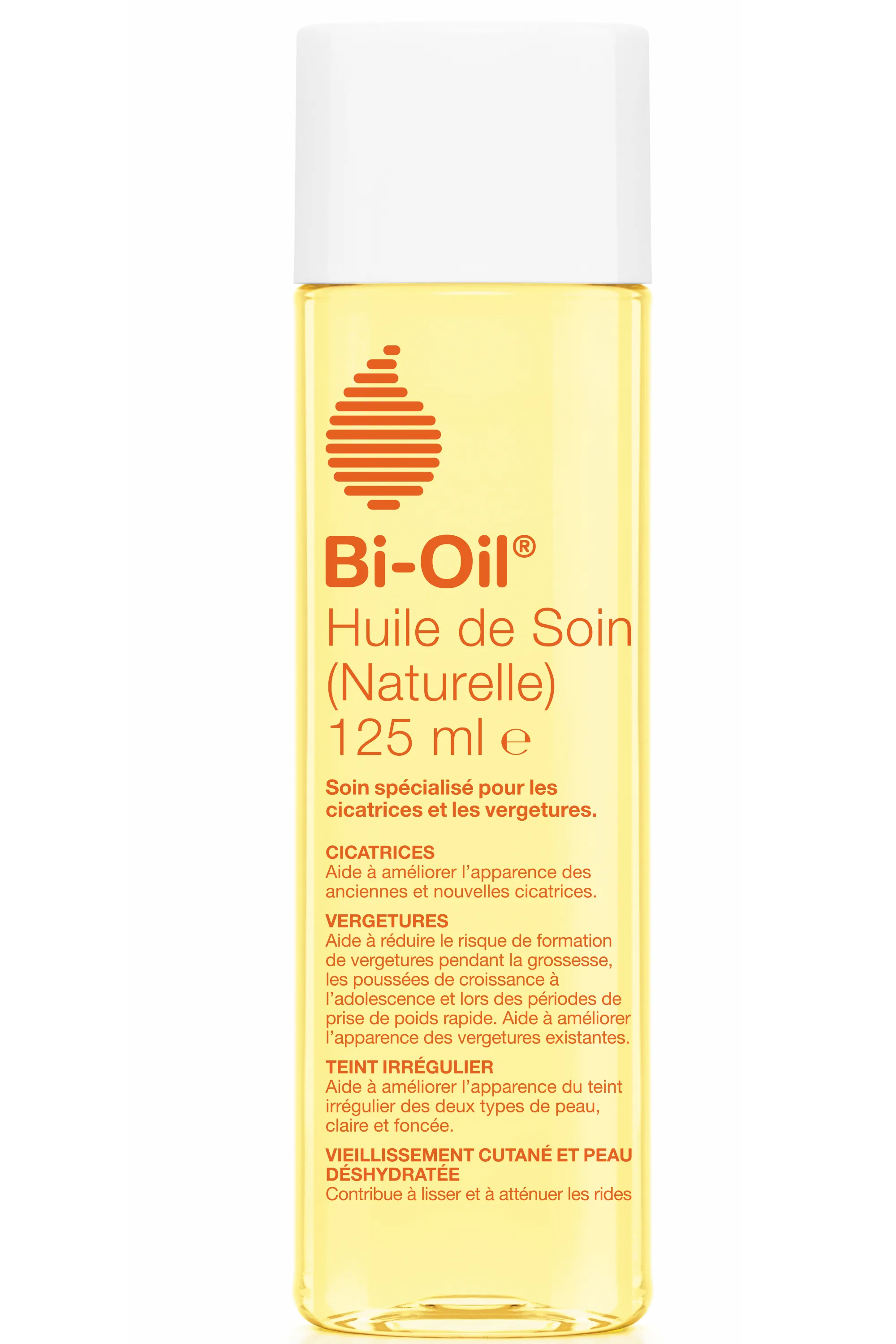 Bi Oil Huile de soin naturelle hydratante vergetures & cicatrices-125 ml