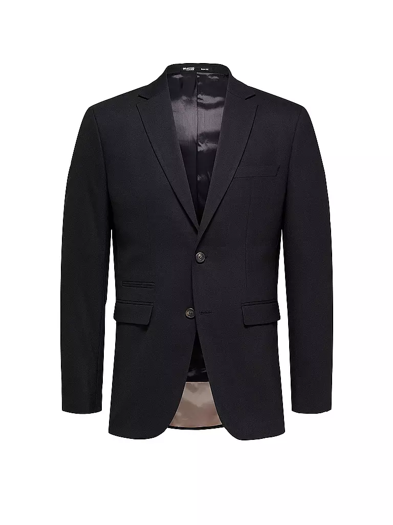 SELECTED Sakko Slim Fit SLHSLIM-NEIL schwarz