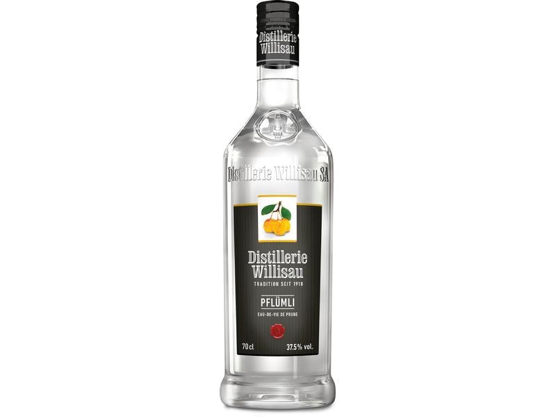 Distillerie Willisau Pflümli 0.7 l Komplexes und ausgeglichenes Pflaumendestillat