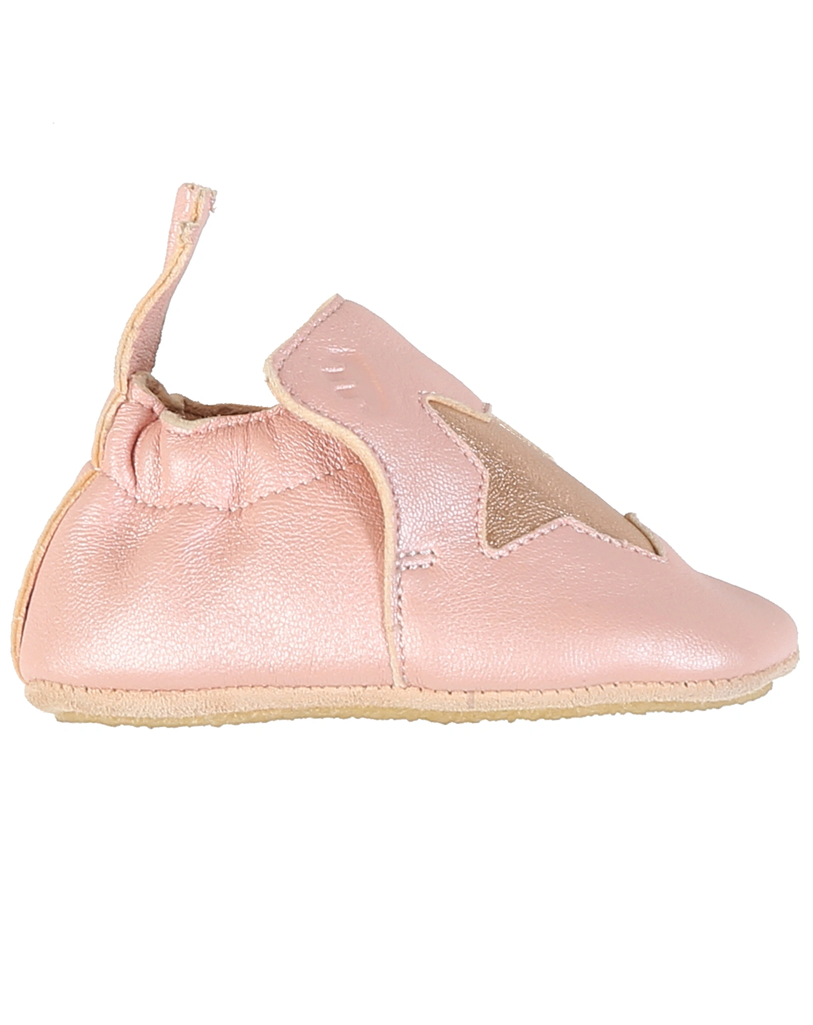 Krabbelschuhe MY BLUBLU ETOILE - STAR in rose baba