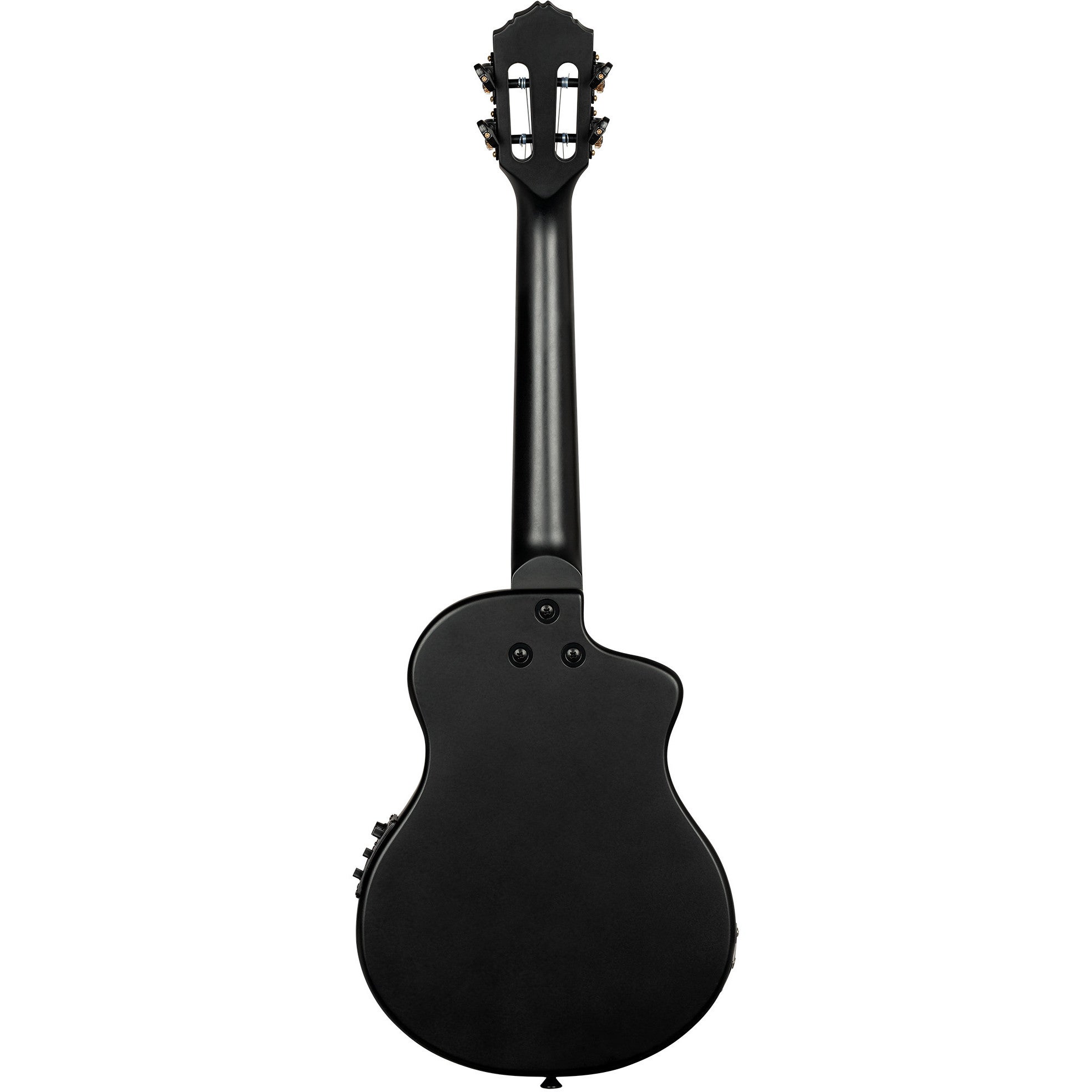 Ortega TourPlayer Series RTPS-U-SBK-L linkshandige elektrische tenor ukelele met gigbag