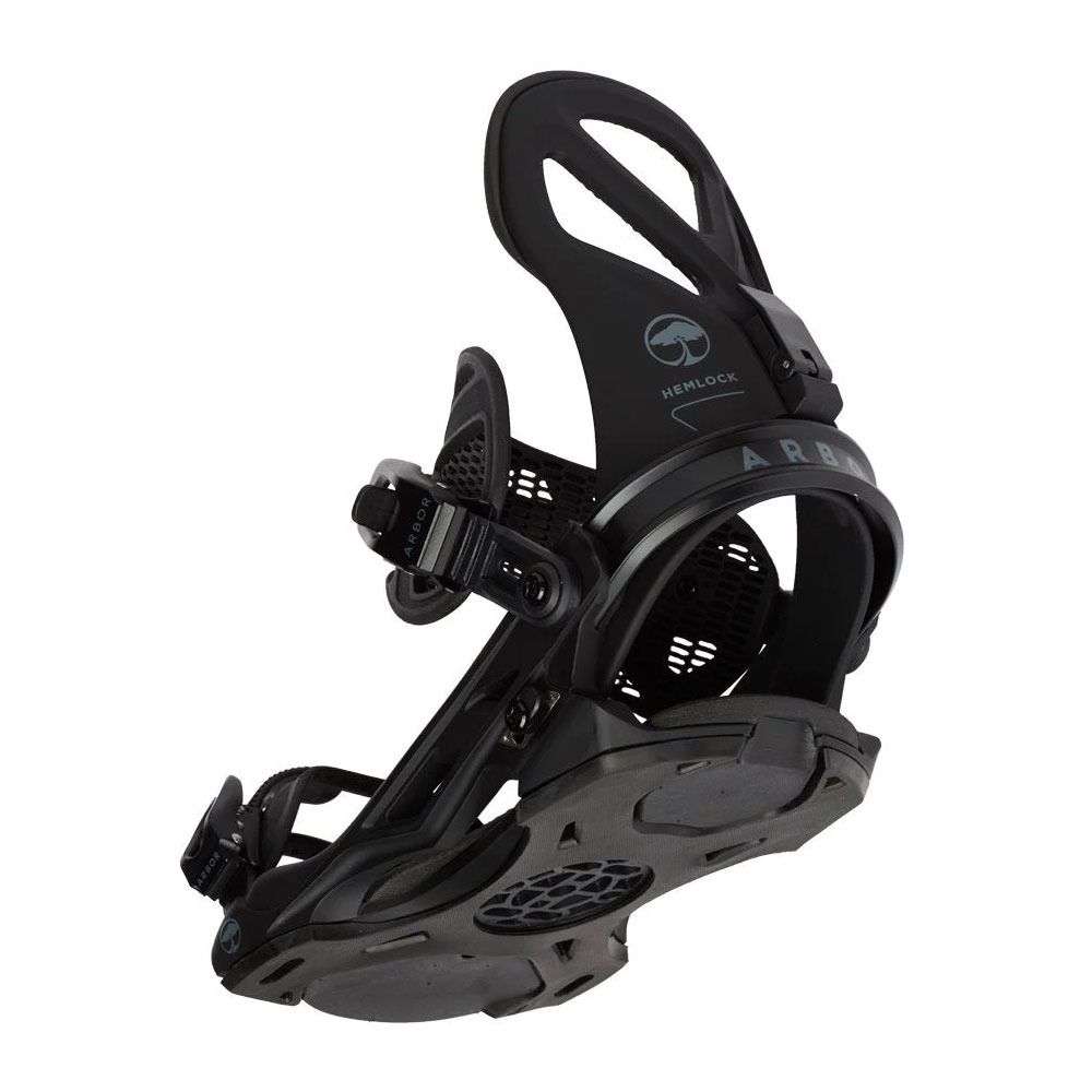 Arbor HEMLOCK - Fixations snowboard 090 black