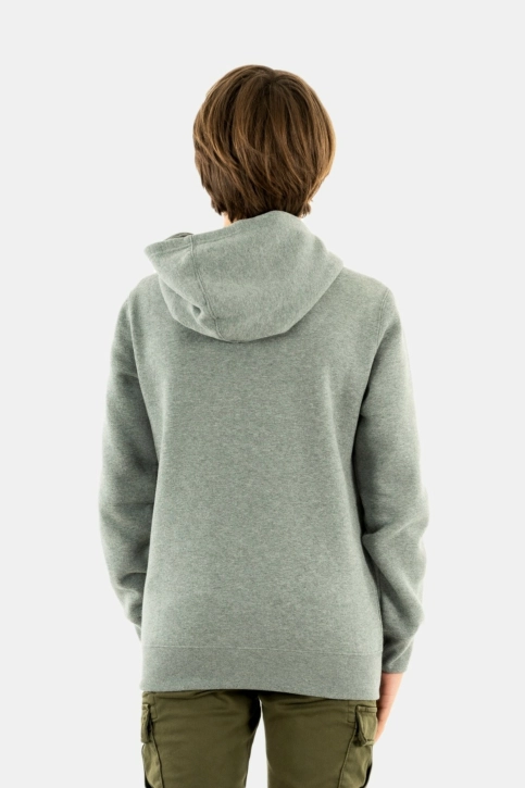 sweat champion hooded half zip em515 ngam