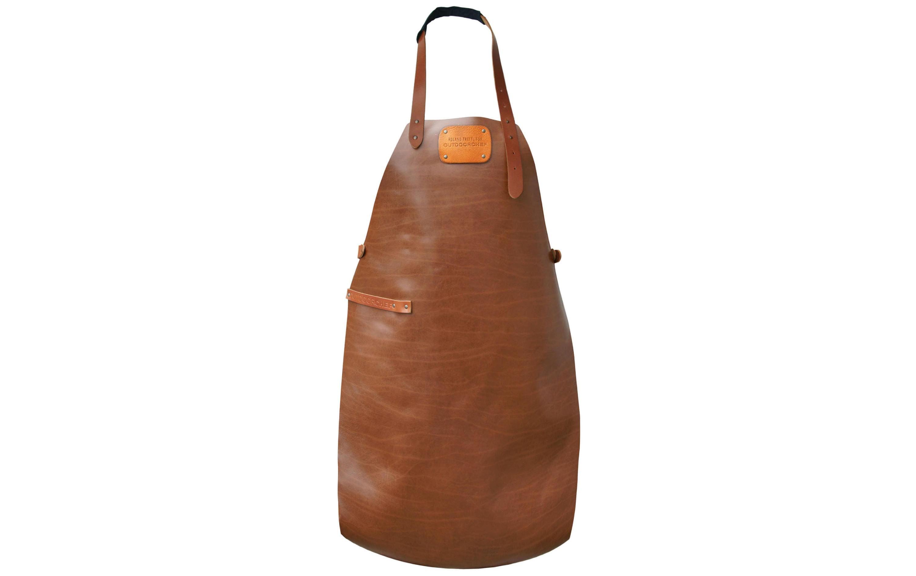 Grillschürze Trettl aus Leder<br>Grillschürze aus Leder