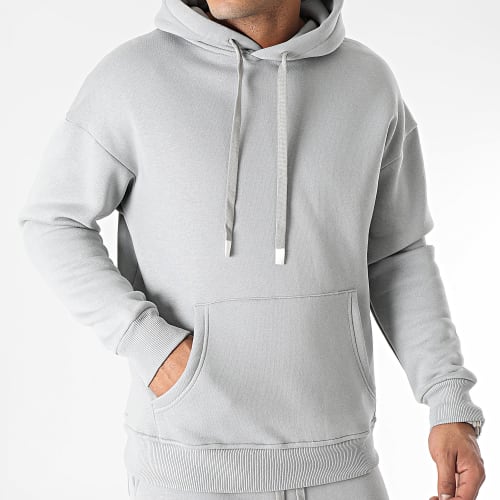 Ensemble Sweat Capuche Et Pantalon Jogging Gris