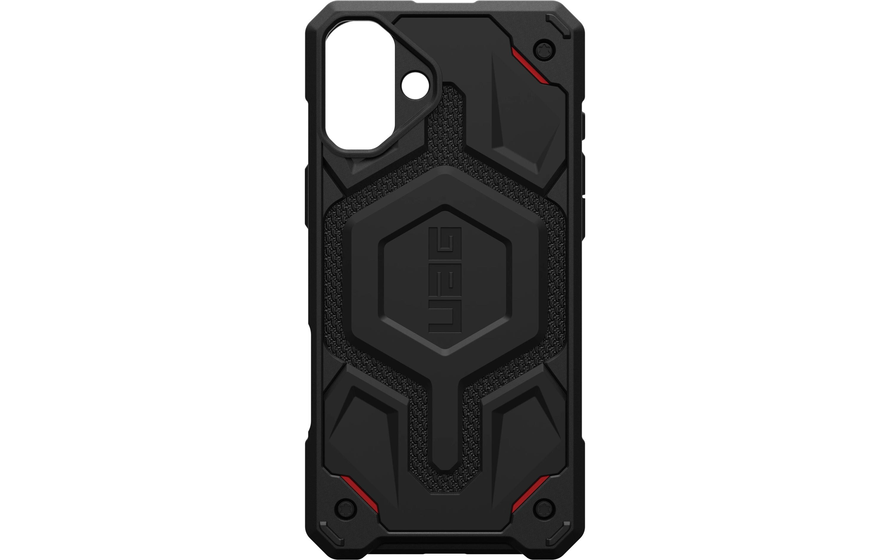 Back Cover Monarch Pro iPhone 16 Plus Kevlar BlackSchutzhülle für das Apple iPhone 16 Plus