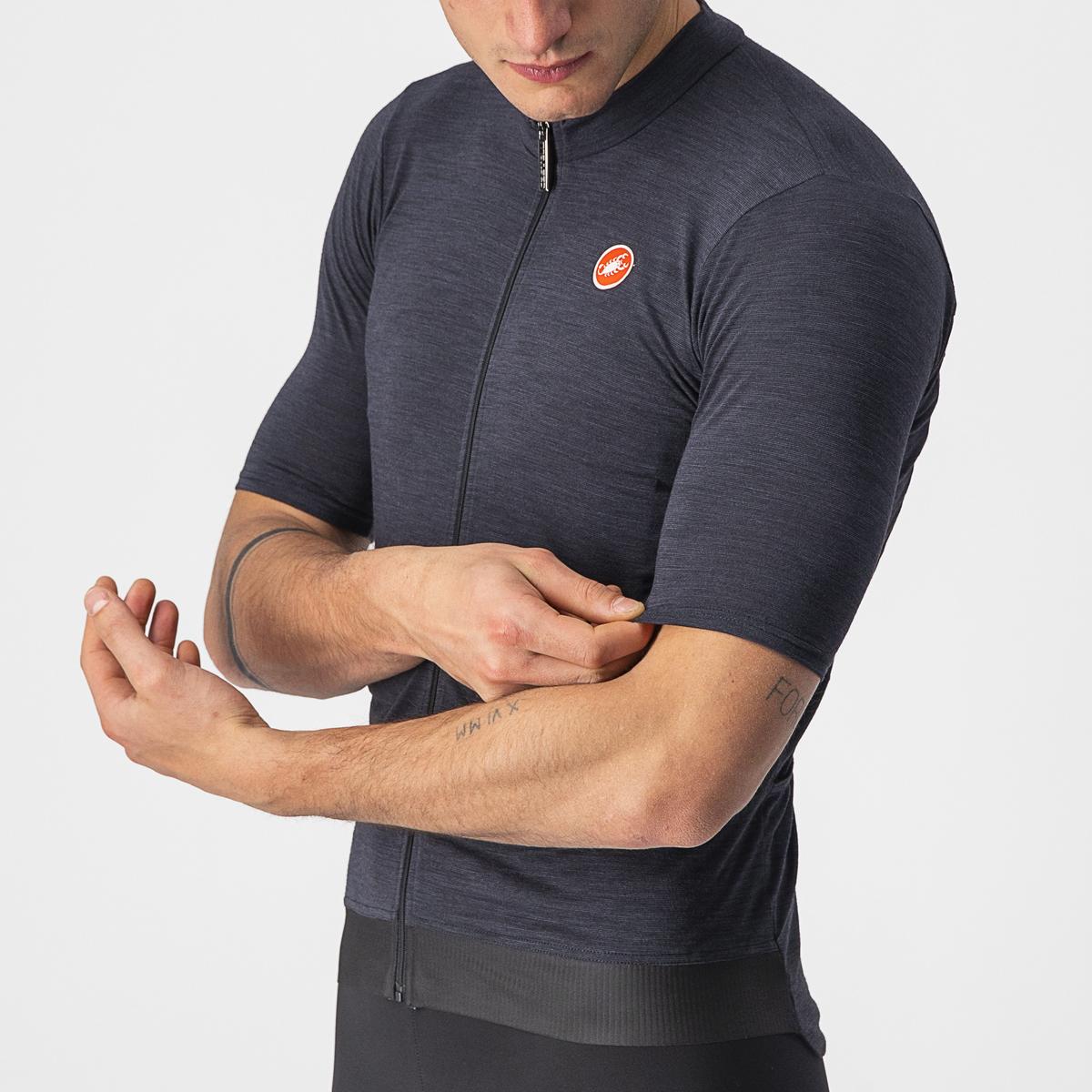 Castelli Essenza Jersey Lys Sort
