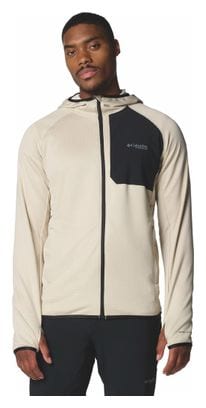 Veste Polaire à Capuche Columbia Triple Canyon II Beige/Noir