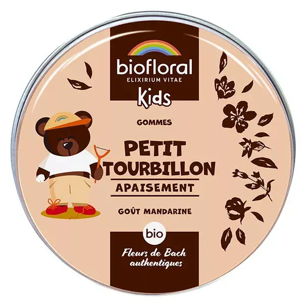 Gomas de mascar orgânicas Biofloral Children's Small Swirl 45g