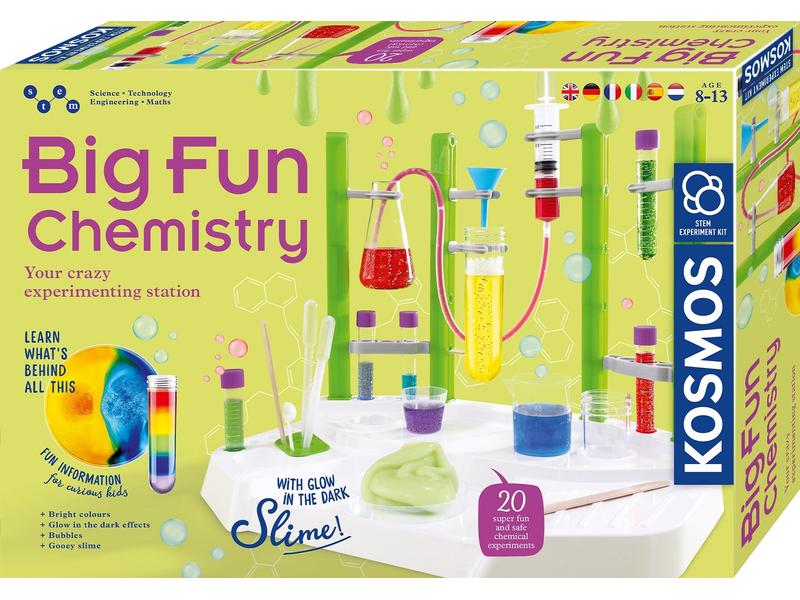 Kosmos Experimentierkasten Big Fun Chemistry Die verrückte Experimentier-Station